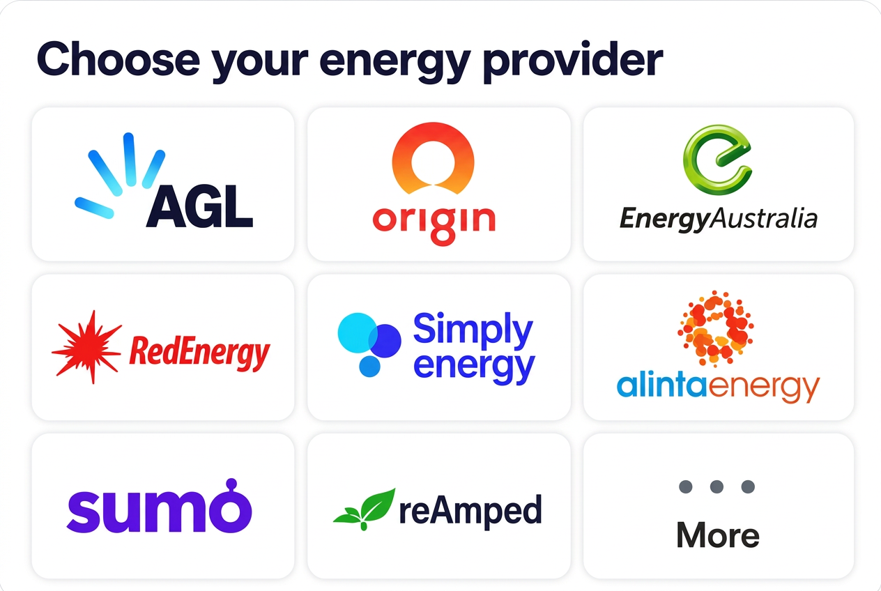 Choose your energy provider